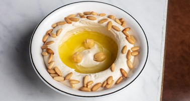 HUMMUS WITH PINE NUTS