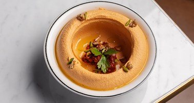 ROASTED RED PEPPER HUMMUS